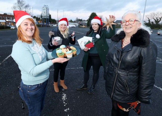 FESTIVE SPIRIT: Traders are getting into the festive spirit ahead of the Carryduff Christmas Market