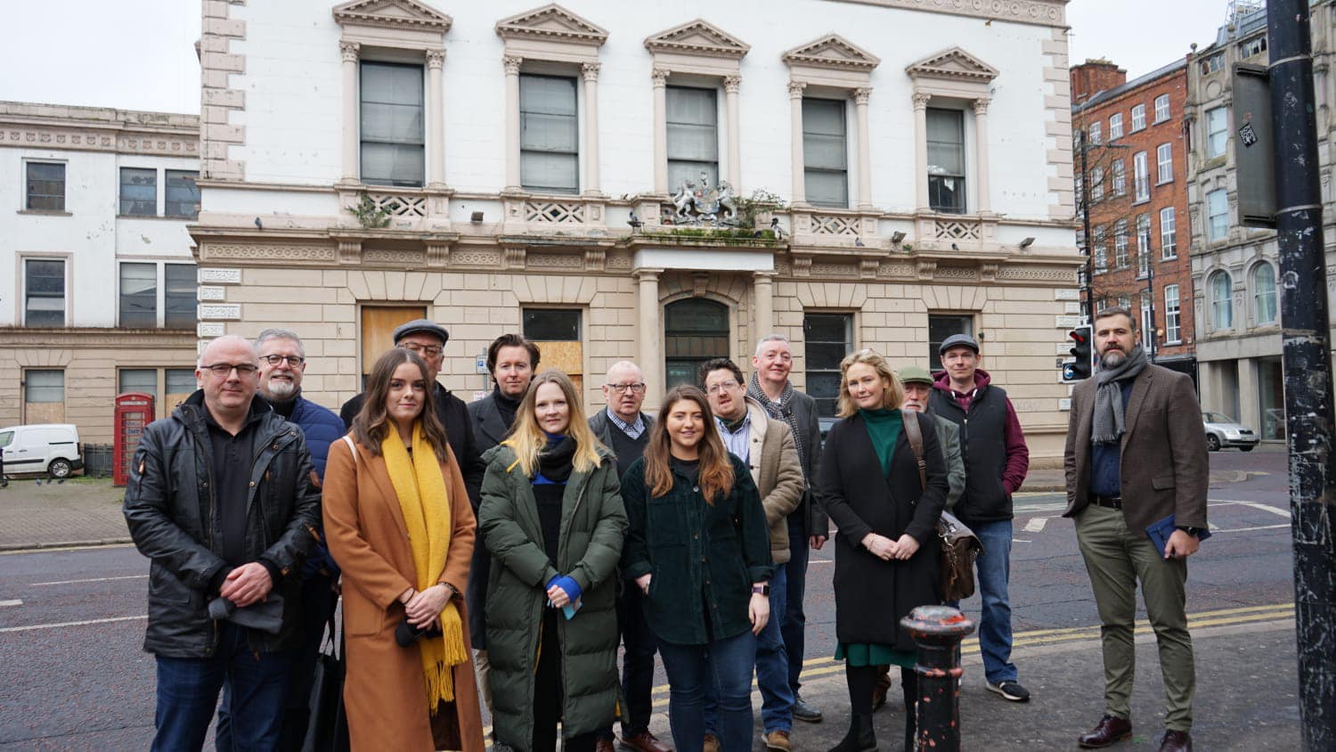 PLANS: Members of the United Irish Historical Society at the Assembly Rooms