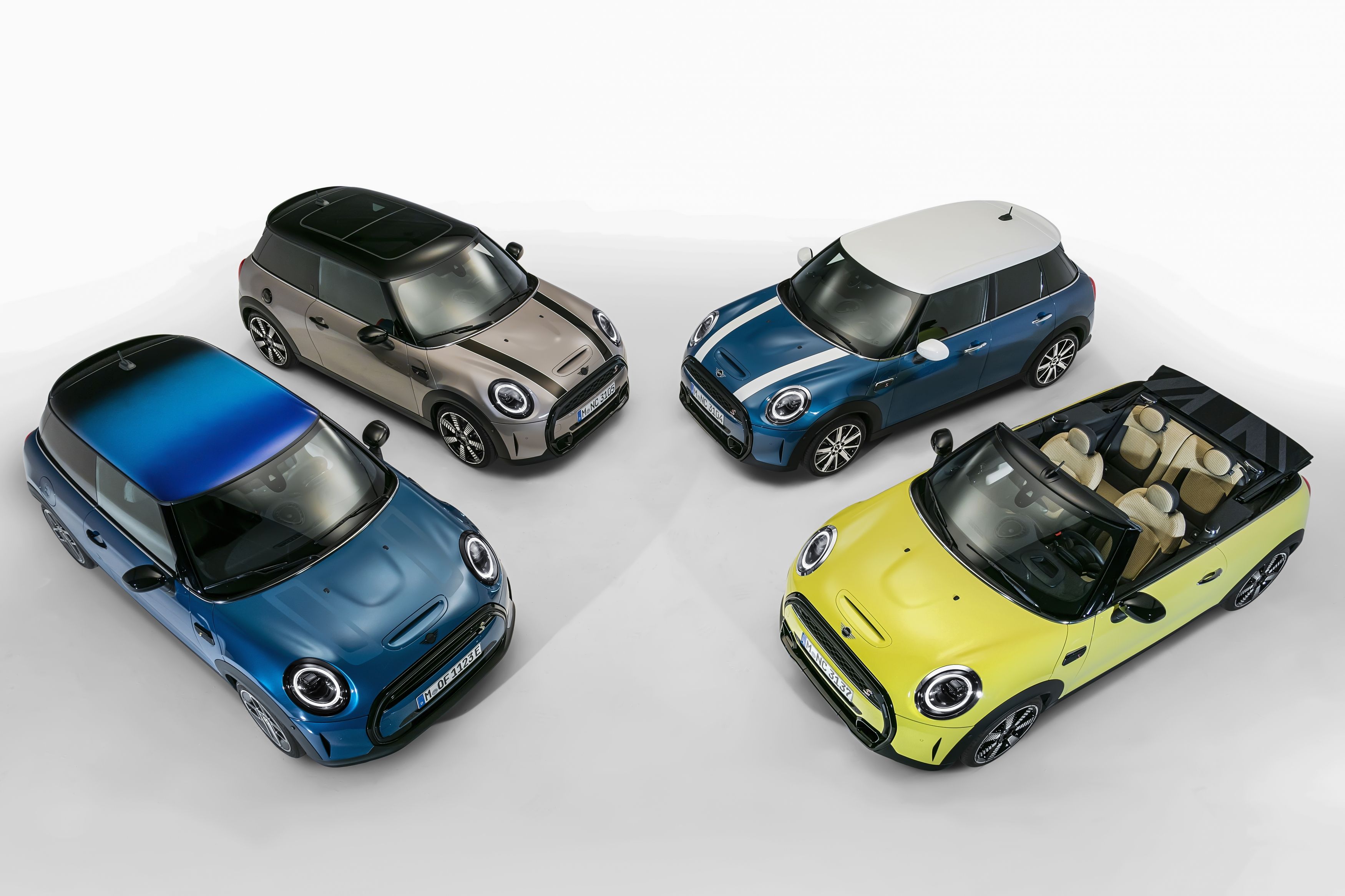 NEW LOOK: The  Mini family has had an extensive set of improvements