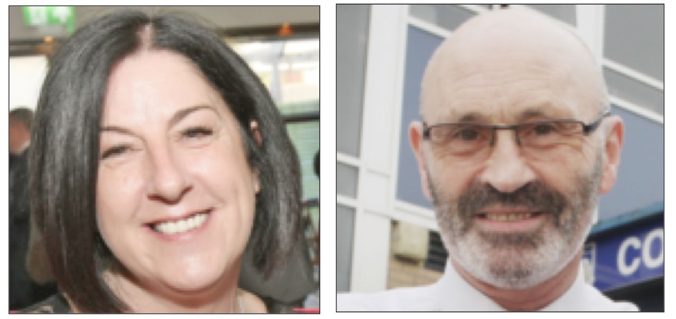 WELL DESERVED: Well known educationalists Angela Mervyn and Frank Maskey have been appointed to the Education Authority Board
