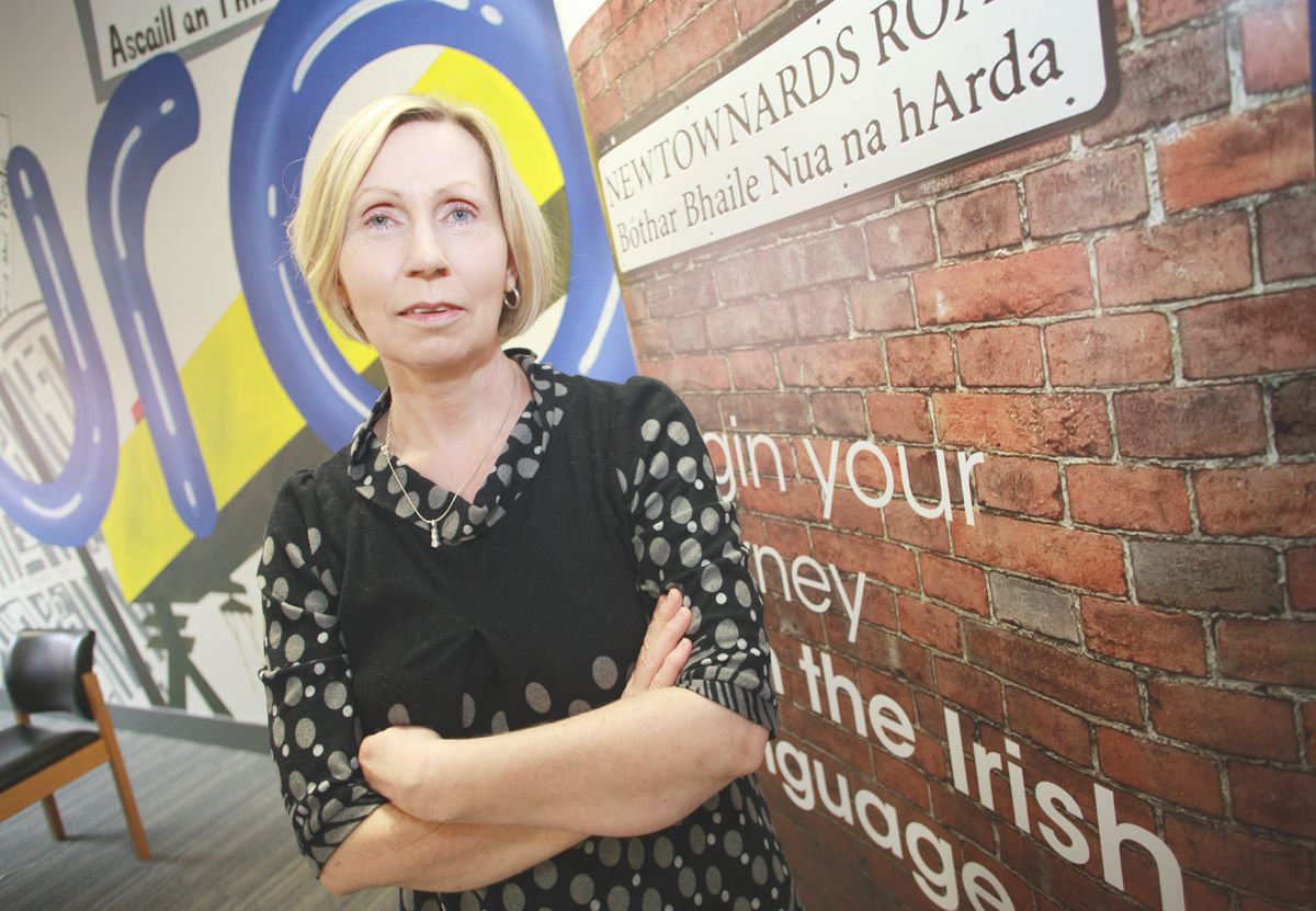 SUPPORT: Linda Ervine is holding beginners Irish classes during Seachtain na Gaeilge