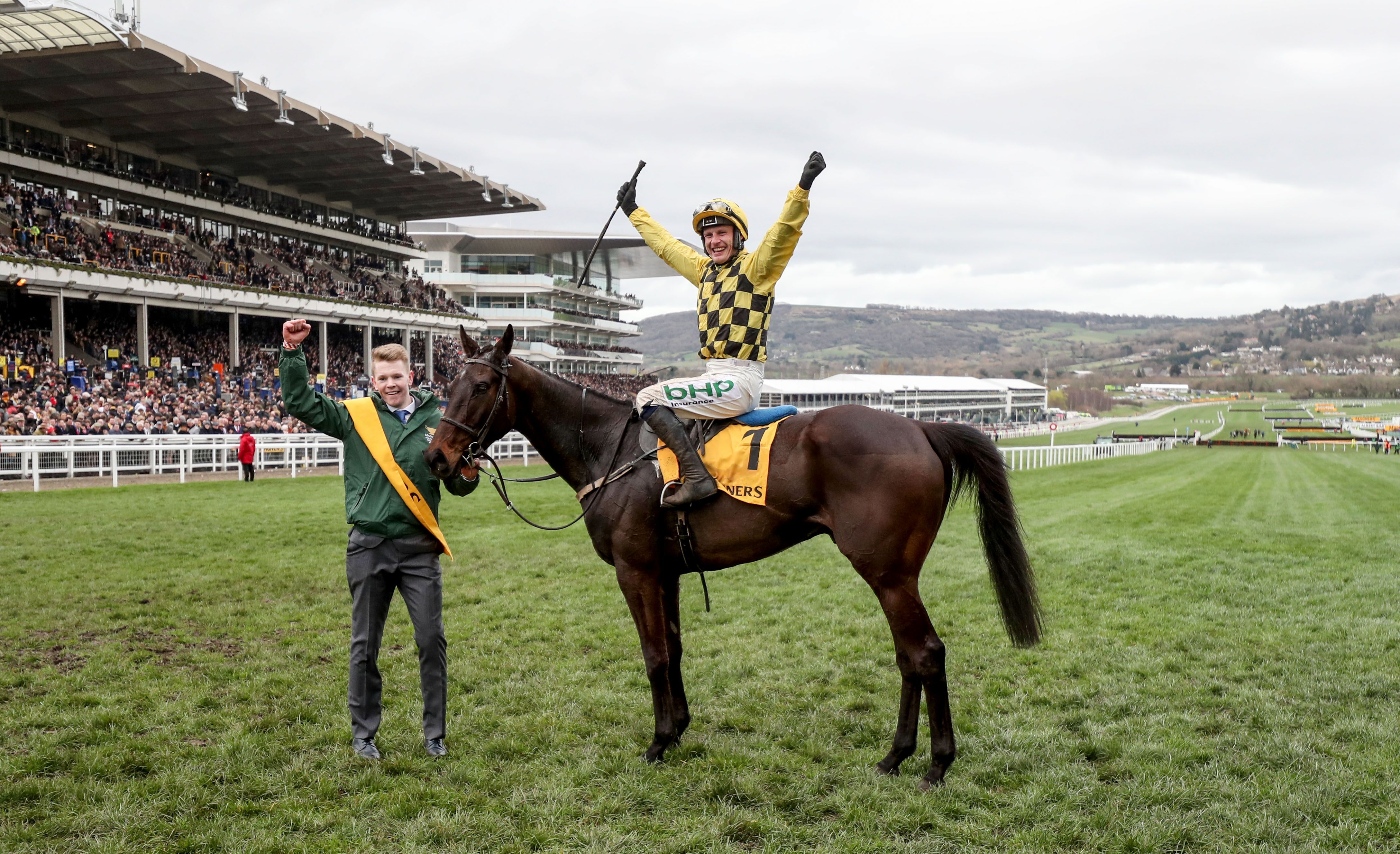 Al Boum Photo can make it a hat-trick of Gold Cup win at the Cheltenham Festival for Willie Mullins and jockey Paul Townend