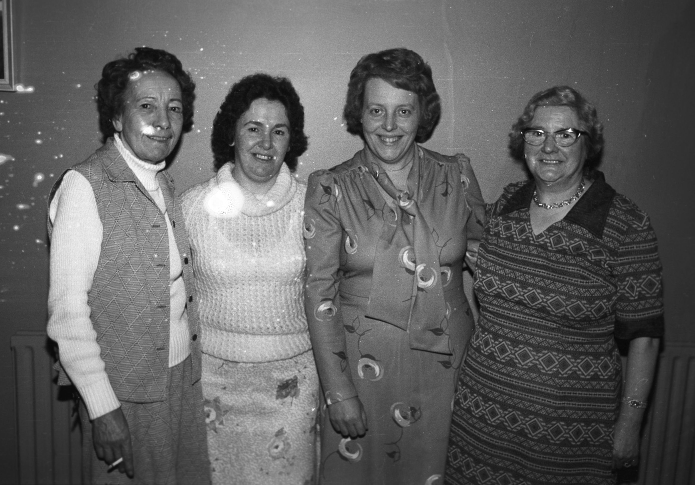 FAMILY TIES: Mothers and daughters who played on the same teams: Sue McKenna and Maura Gallagher for Antrim and Marie Rice with mother Molly Clarke enjoying the Deirdre Camogie 50th anniversary