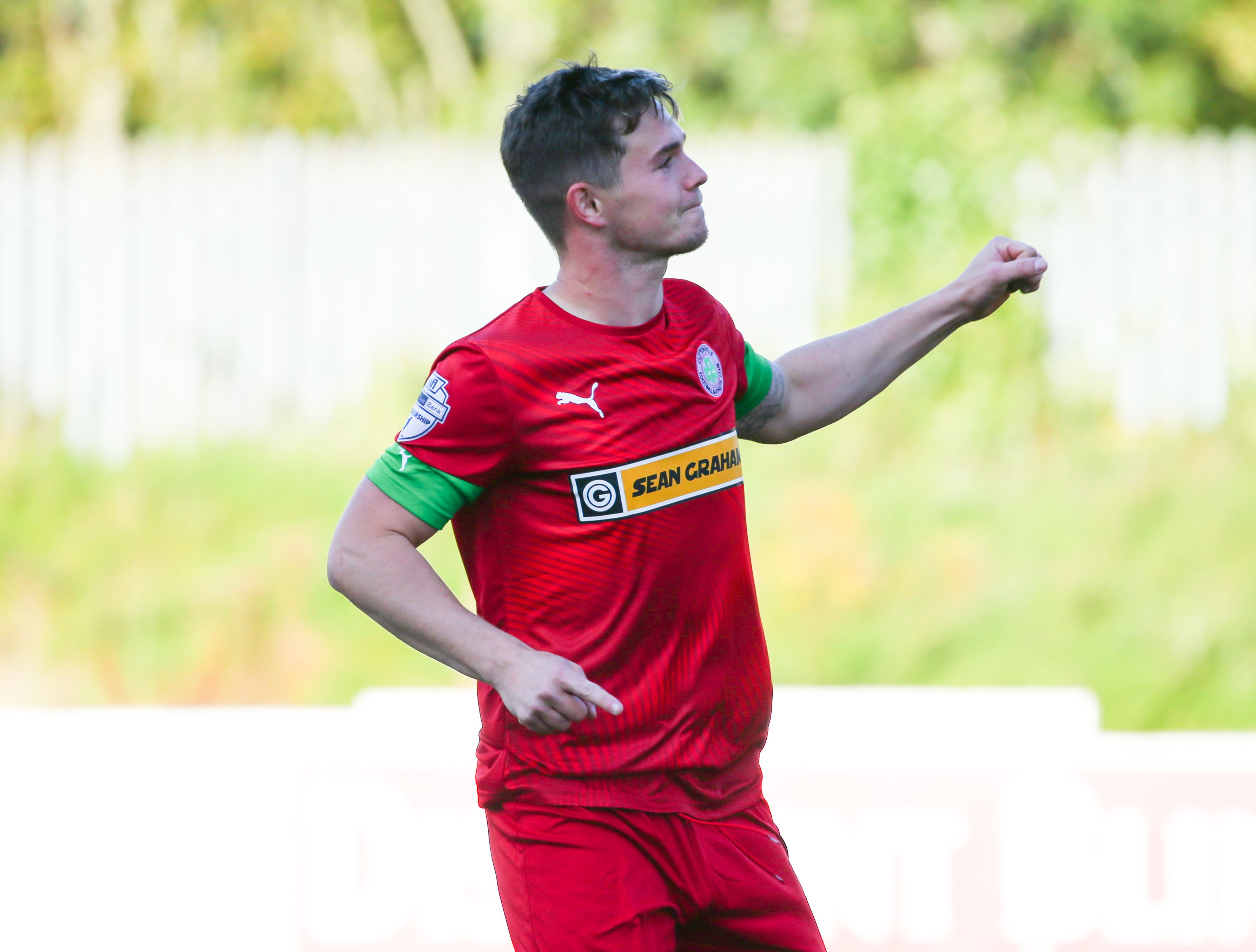 Michael McCrudden netted a hat-trick on Saturday