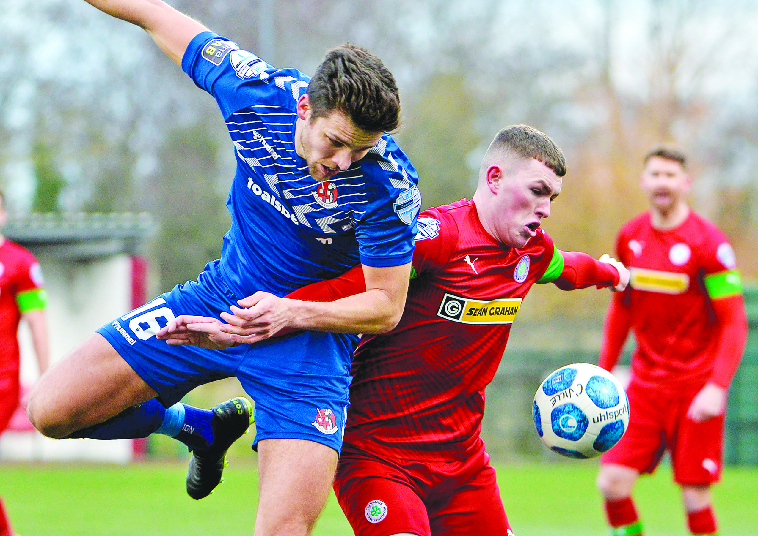 Cliftonville and Crusaders played out a 1-1 draw when they met back in January