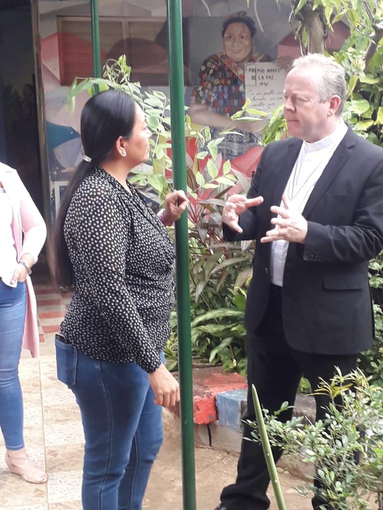 Fáilte: Archbishop Eamon Martin visiting Trócaire projects in Nicaragua
