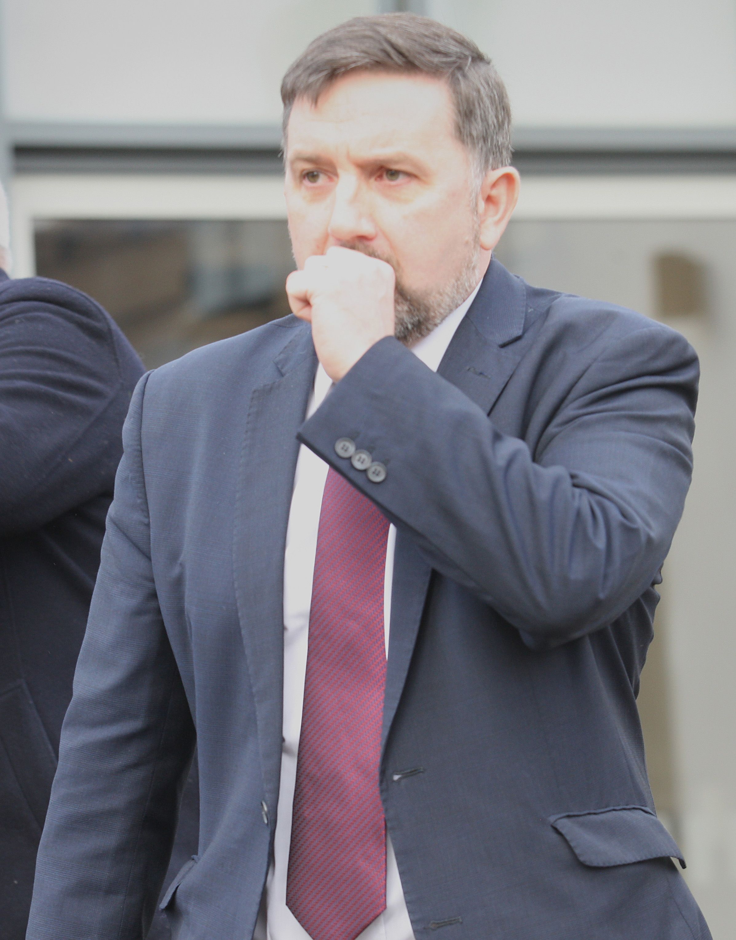 WELCOME: Health Minister Robin Swann