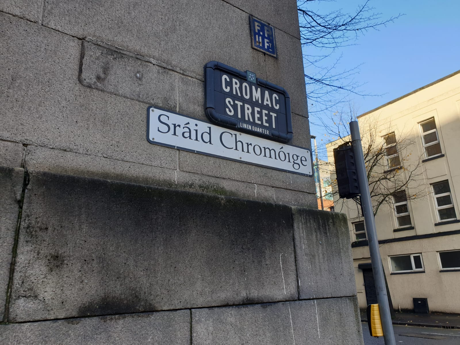 CHANGE IN THE AIR: 30 years-plus since the DUP introduced a restrictive policy on Irish street names, residents can now apply for change with ease