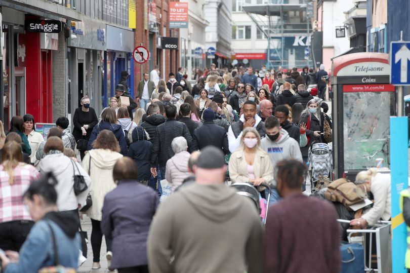 FALLING NUMBERS: New positive cases of COVID-19 continue to fall across Belfast postcodes (Photo Credit: PressEye)
