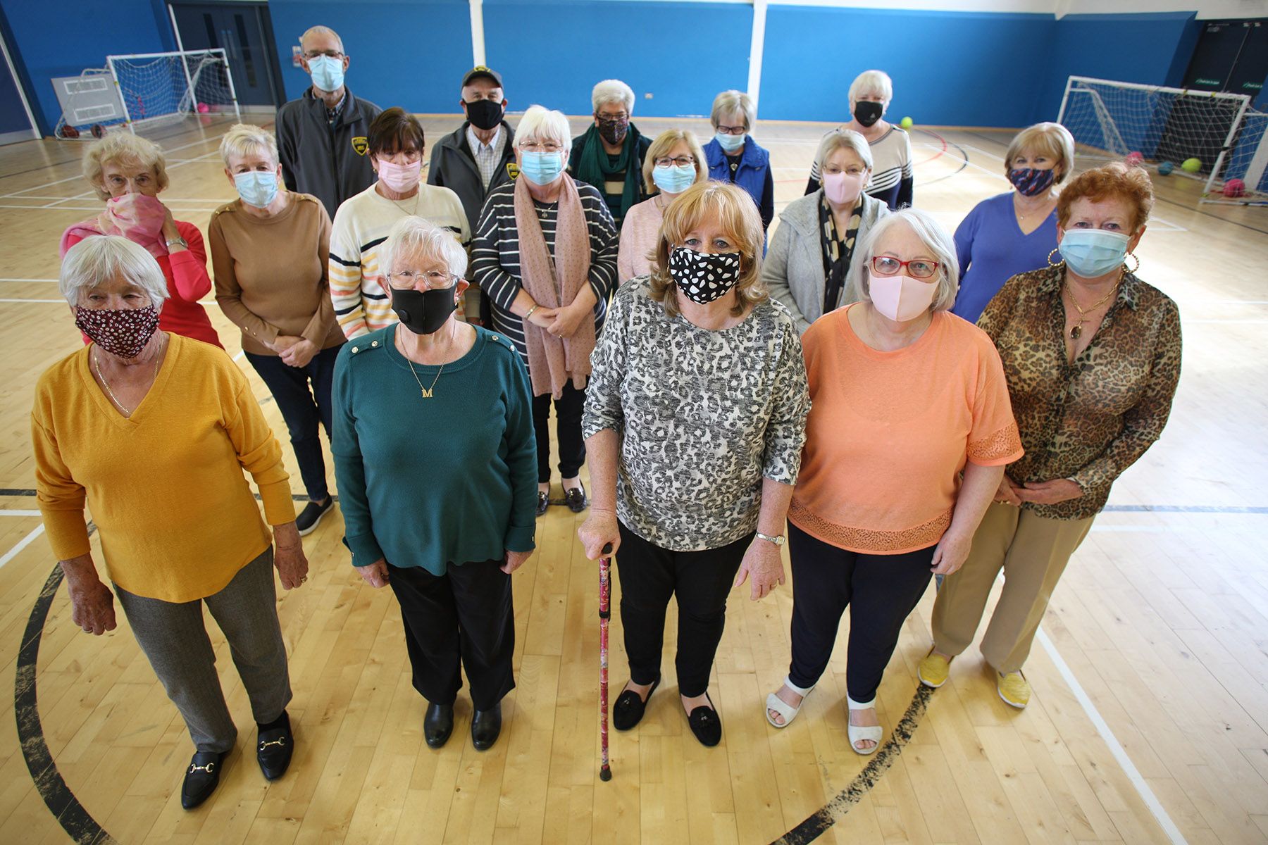 LOCKED OUT: Members of the Tuesday Club and Blackmountain Older Men\'s Group have been meeting in the Glen Parent Centre 