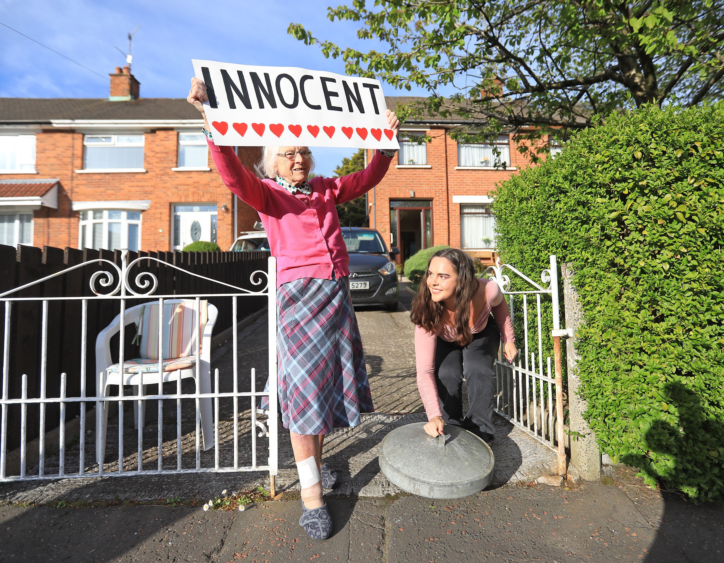 INNOCENT: Jubilant Ballymurphy residents on hearing the Coroner\'s verdict on Tuesday