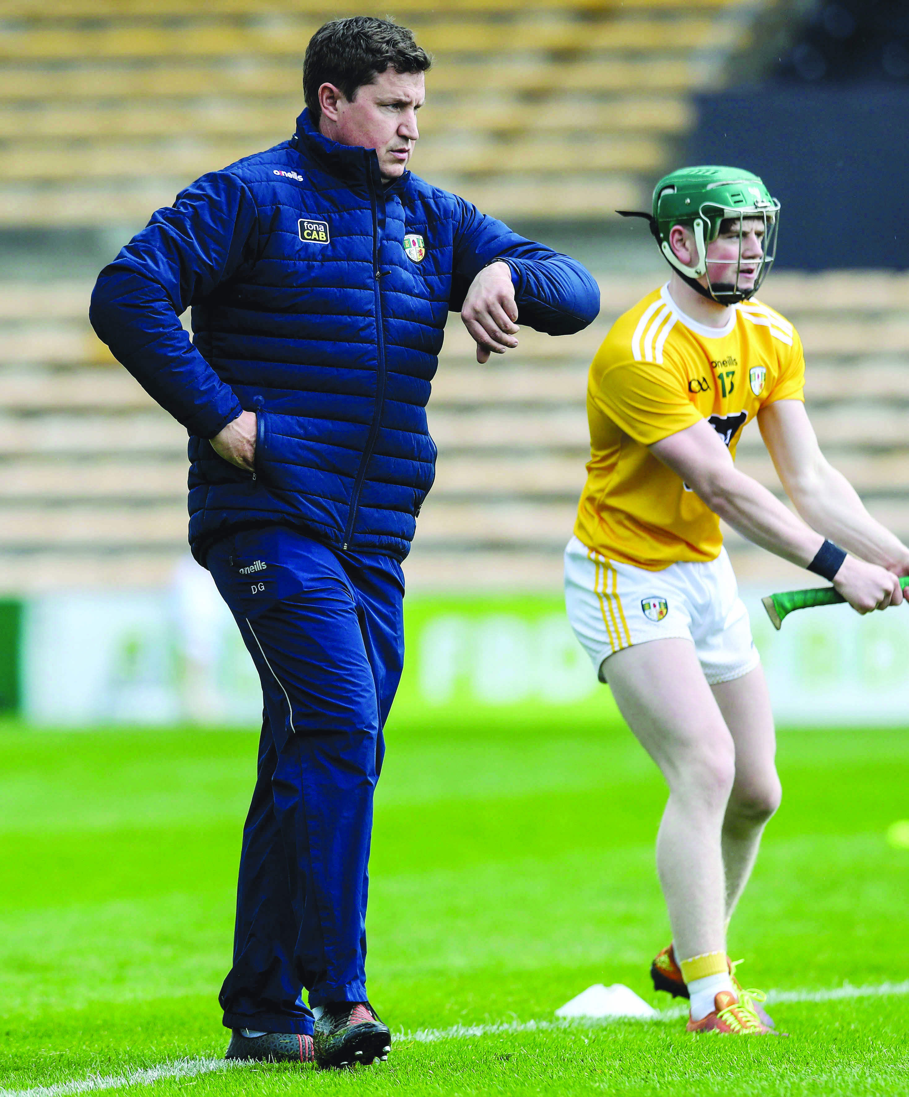 Antrim manager Darren Gleeson says his players must perform for the full 70 minutes in each game after a slow start in Kilkenny left them playing catch-up