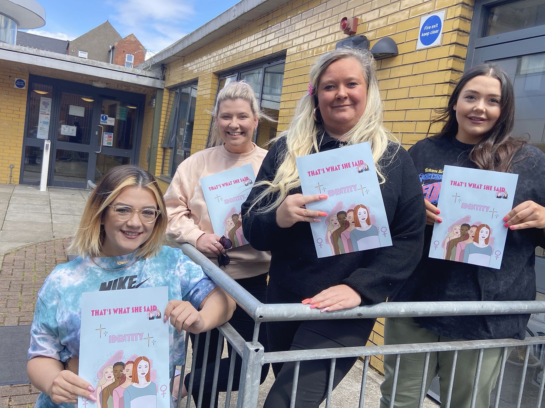 NEW MAGAZINE: Sarah-Louise Harper, Rebecca Service, Ruth Curran and Christina Watson