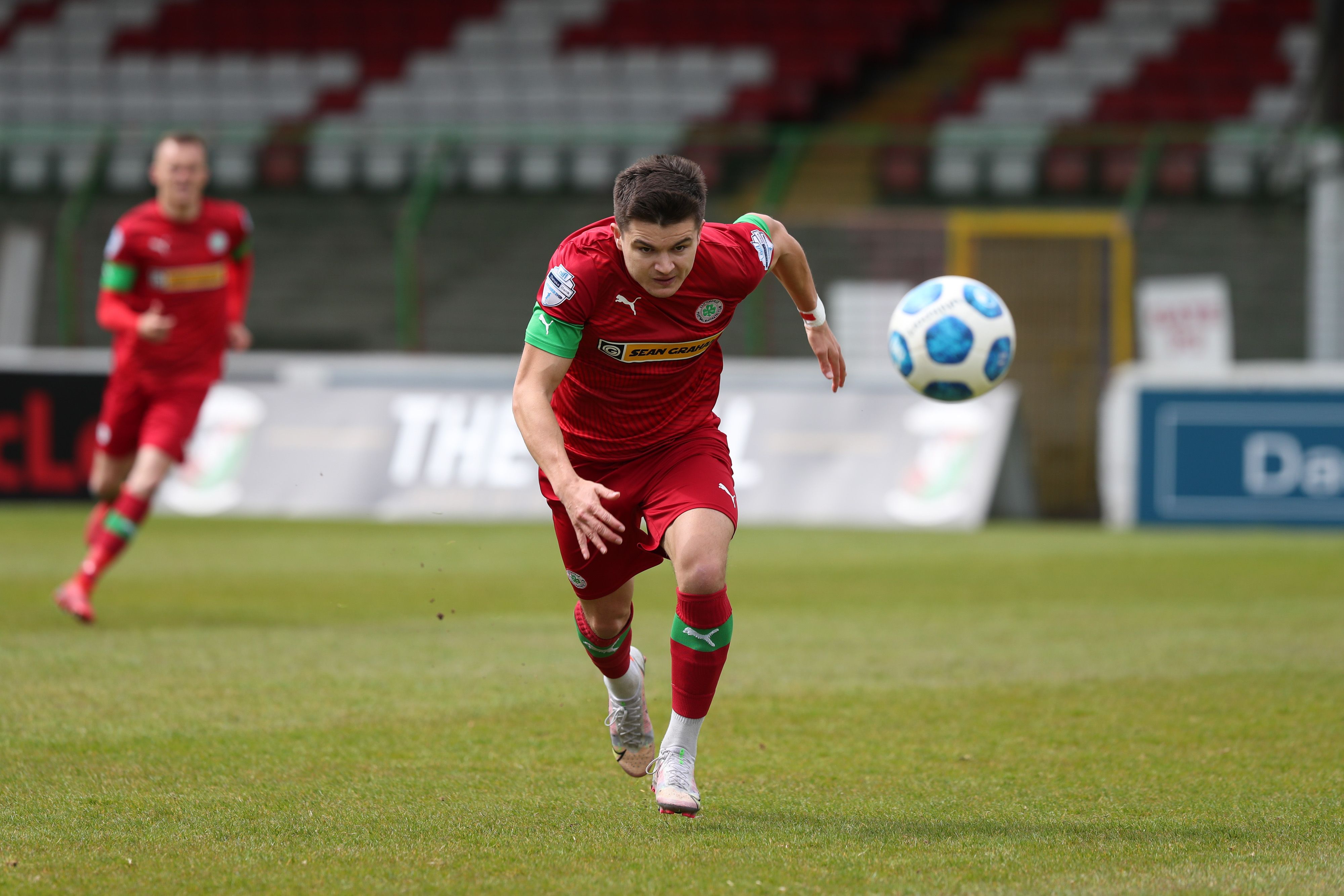 Daire O\'Connor put Cliftonville into the lead