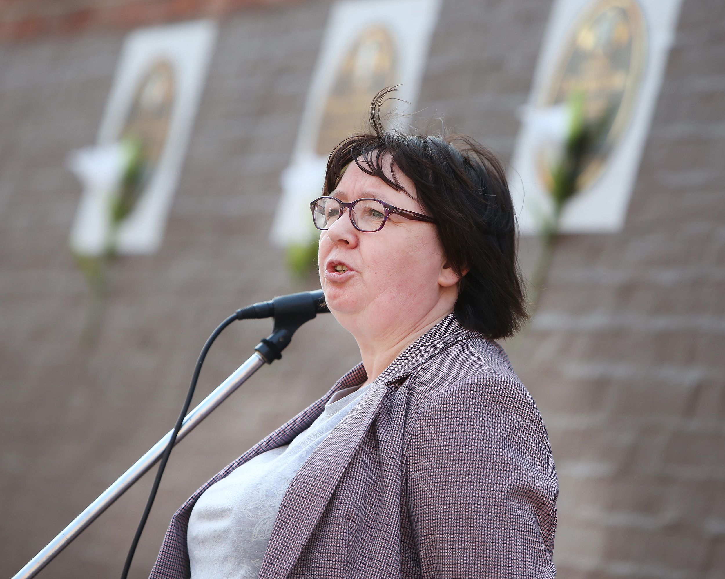 MOTION: Former Deputy Lord Mayor Mary Ellen Campbell first proposed the LGBT stained glass window in 2017.