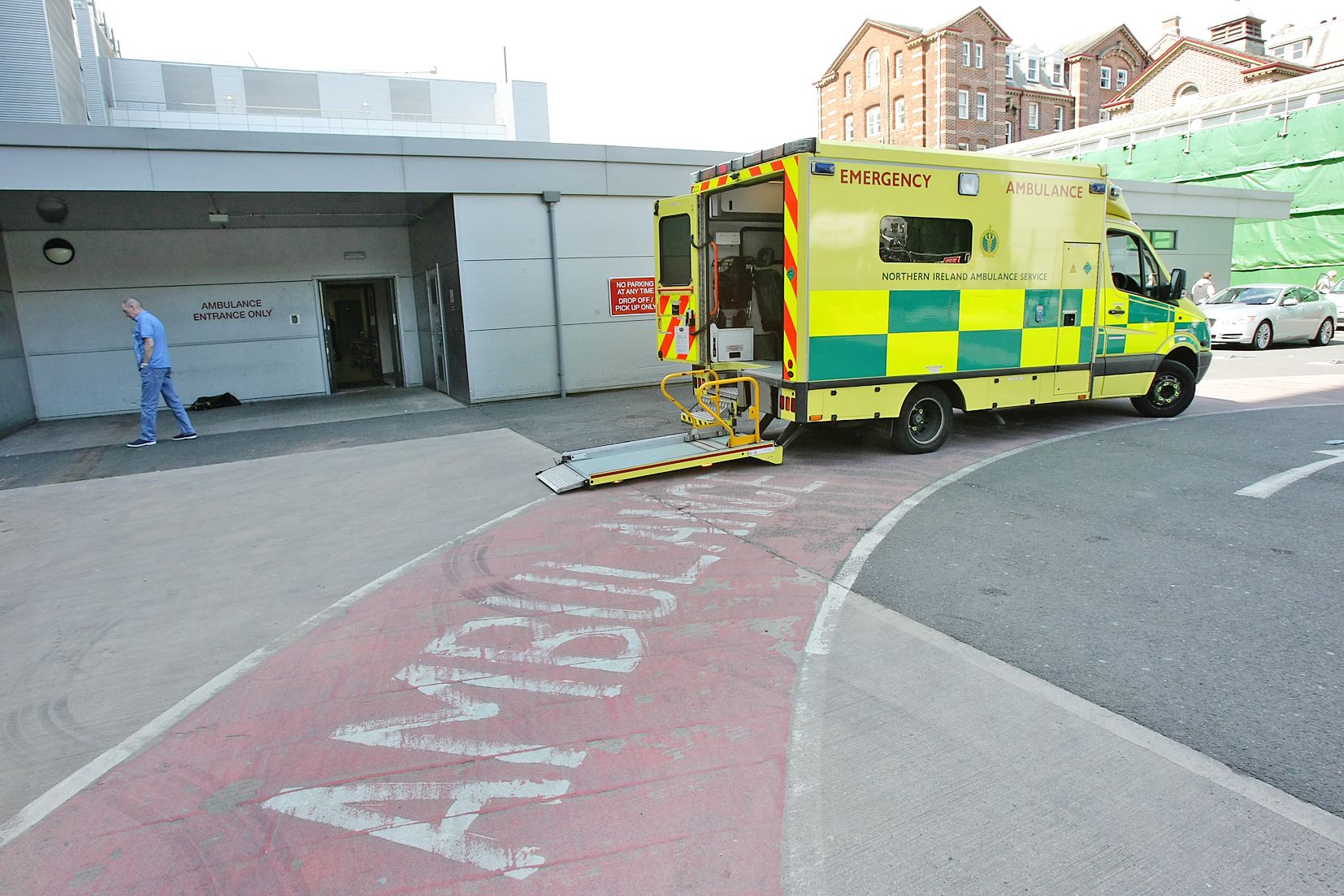 CONCERN: The Emergency Department at the Royal Victoria Hospital