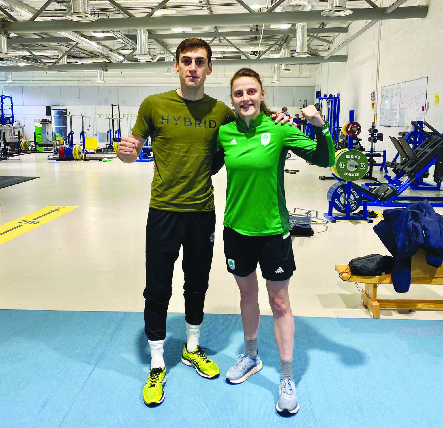 Black’s Road siblings Aidan and Michaela Walsh are both two wins away from qualification