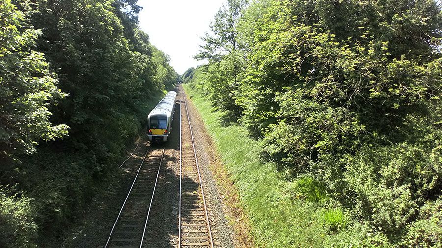 DARK ARCHES: Work on the railway between Shore Road and Whiteabbey will commence in July