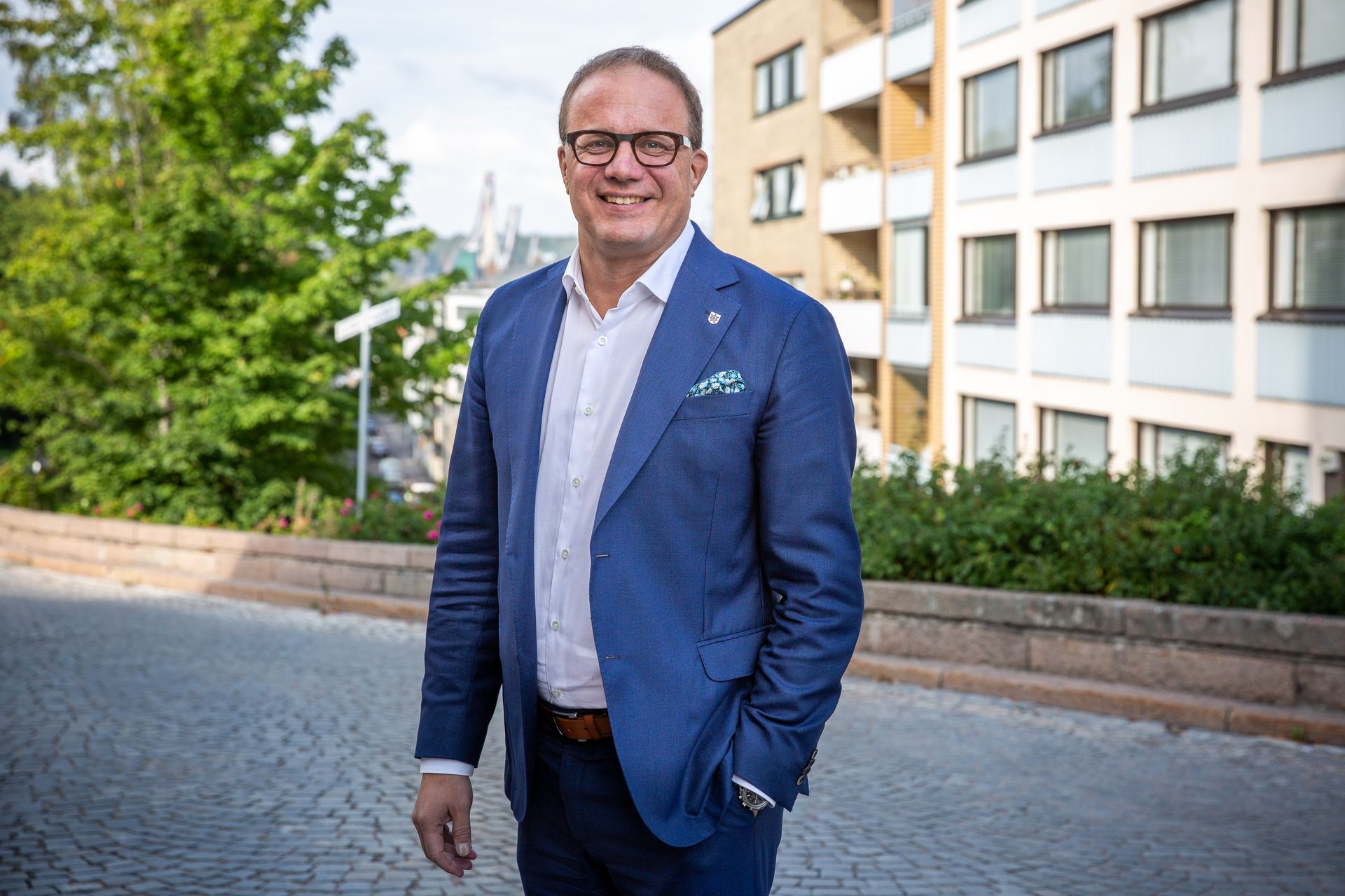 GREEN FUTURE: Mayor Pekka Timonen of Lahti, Finland.
