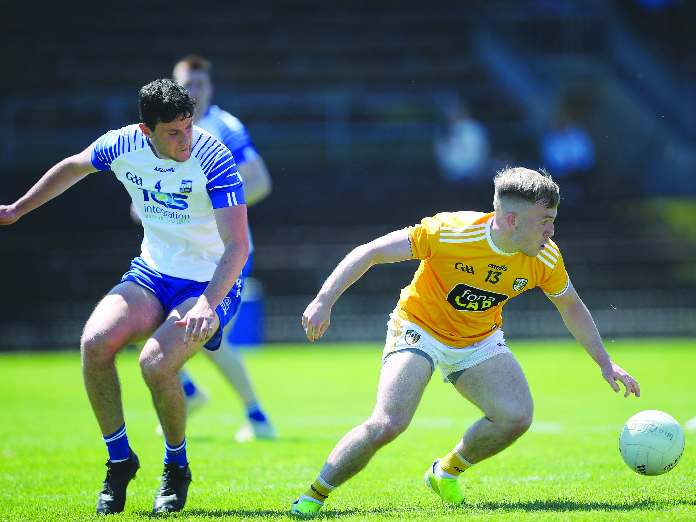 Odhran Eastwood in action during Sunday’s win over Waterford