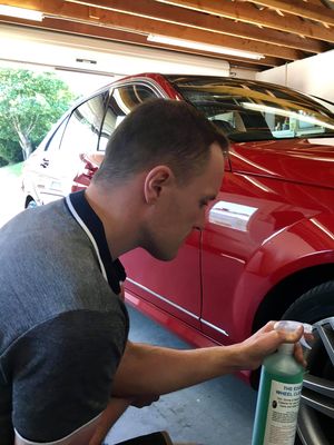 SMALL BIZ SPOTLIGHT: Daniel has the edge with new wheel cleaner product