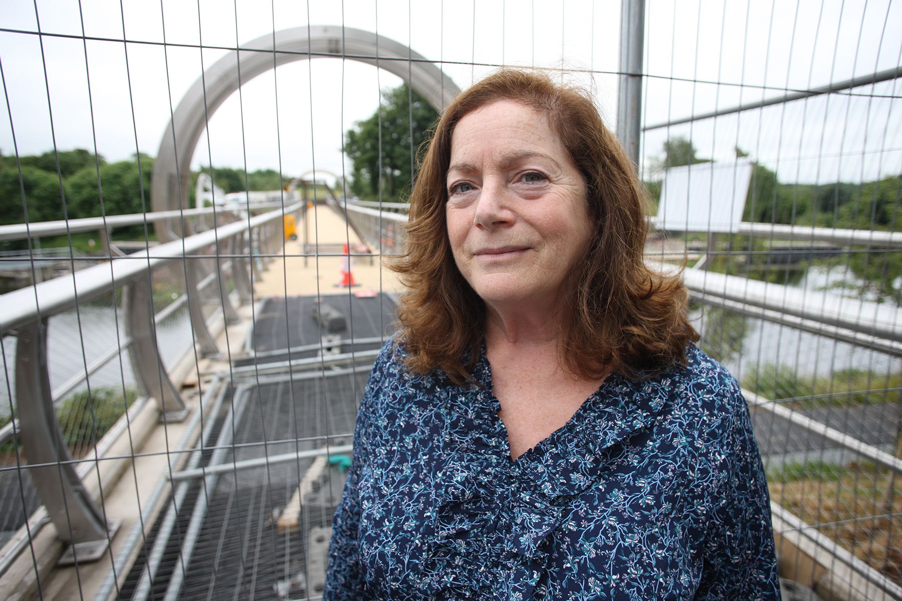 BUILDING BRIDGES: The new bridge over the River Lagan will connect South and East Belfast