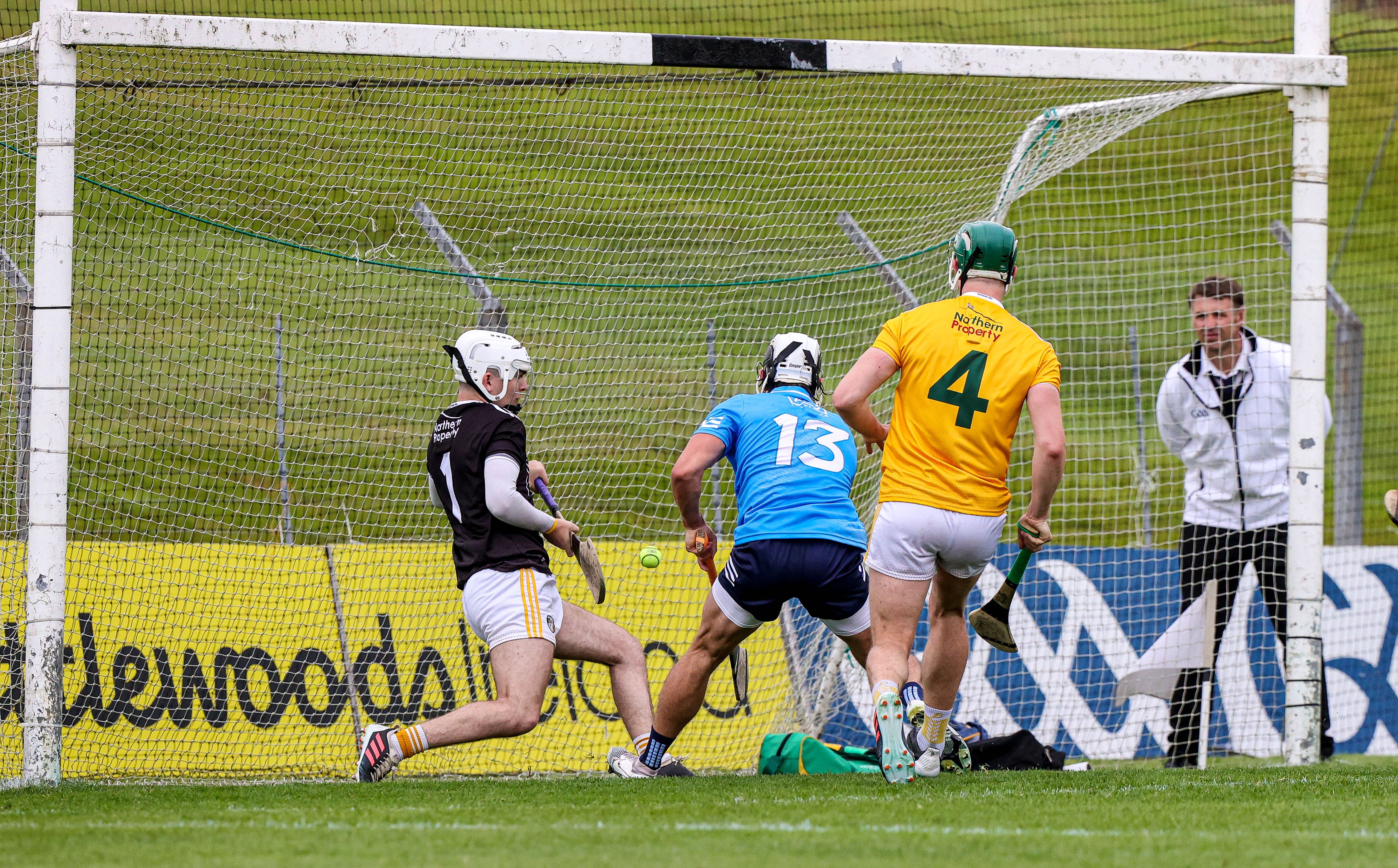 Cian Boland finds the net for Dublin\'s third goal on Saturday afternoon