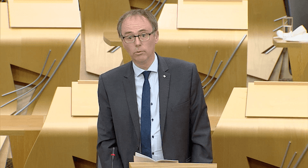 ADVOCATE: Alasdair Allan MSP