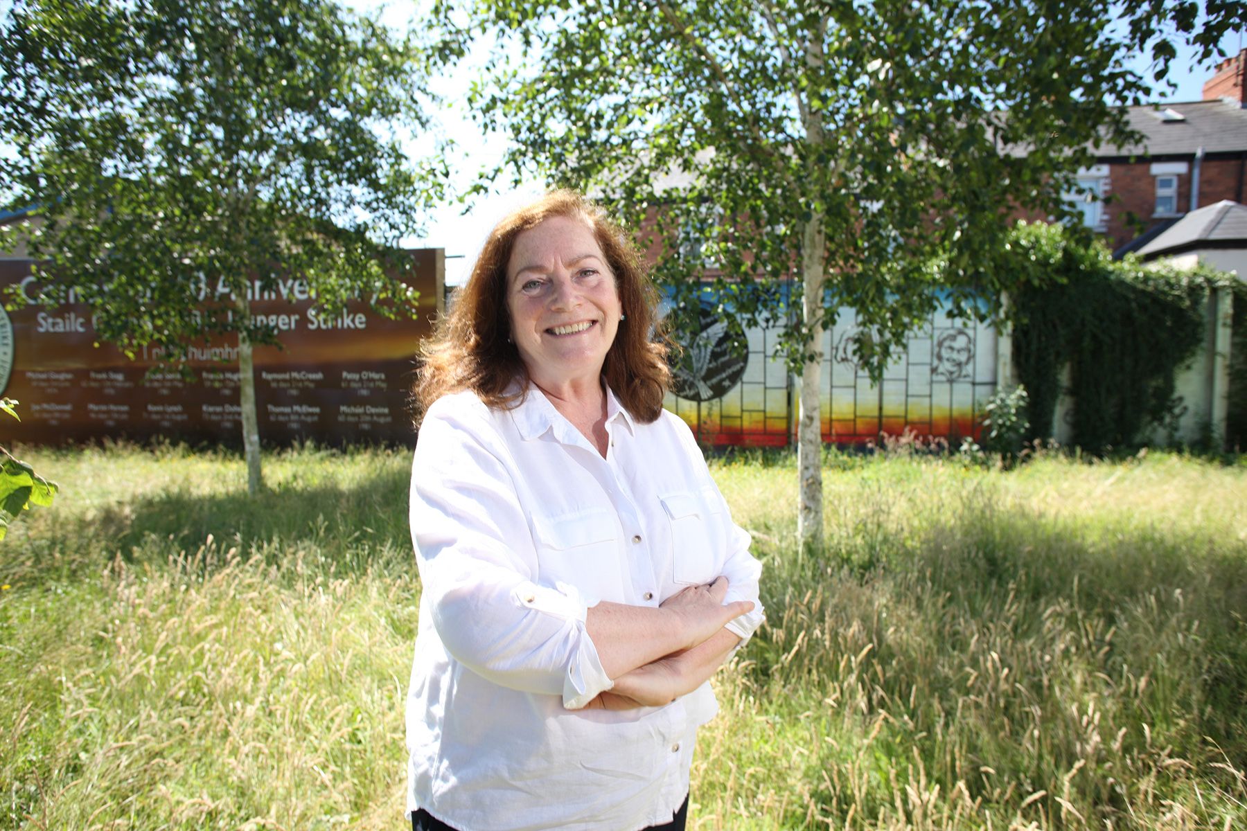 MOVING ON: Geraldine McAteer has spent 20 years at the West Belfast Partnership Board
