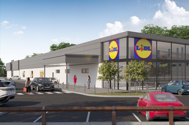 VISION: Lidl has submitted its plans to regenerate Carryduff shopping centre