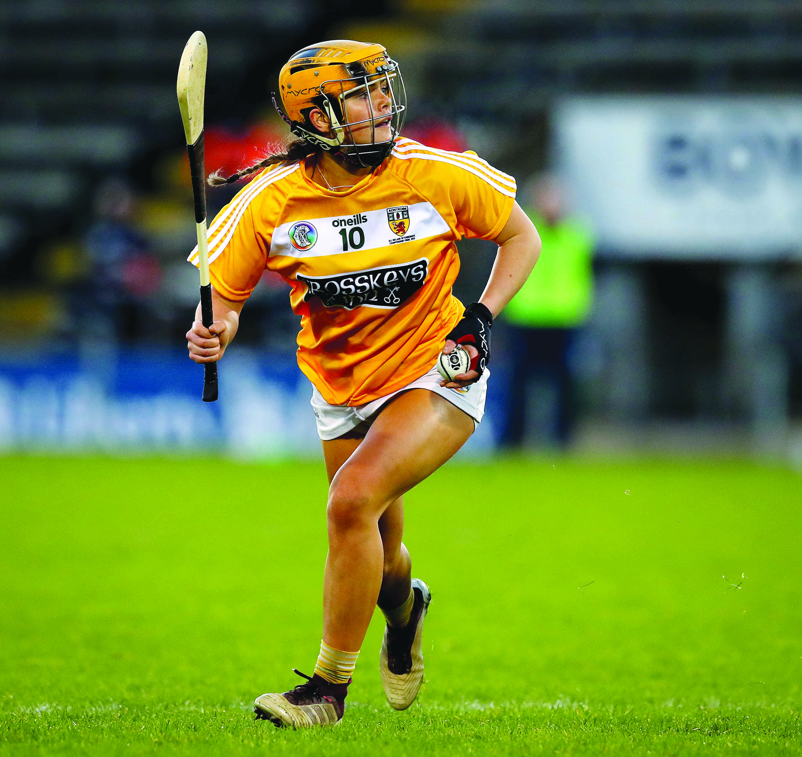 Maeve Kelly has been in top form for Antrim\'s camógs