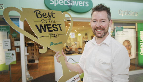 COMMUNITY BOOST: Matthew McKenny, Optometry Director at Specsavers  Park Centre