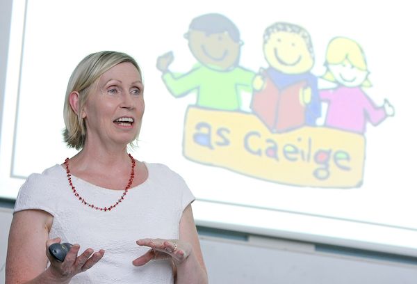 DISAPPOINTED: Irish language activist Linda Ervine