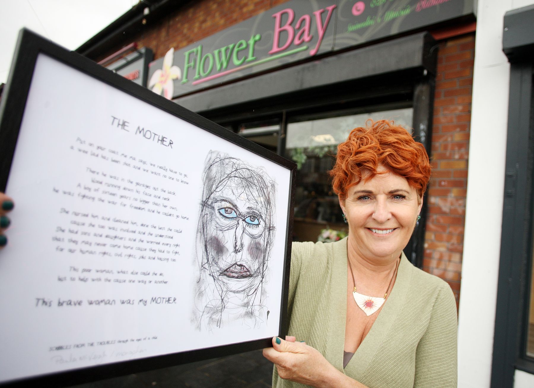 POETRY: Paula\'s work will be exhibited in the Flower Bay on the Andersonstown Road