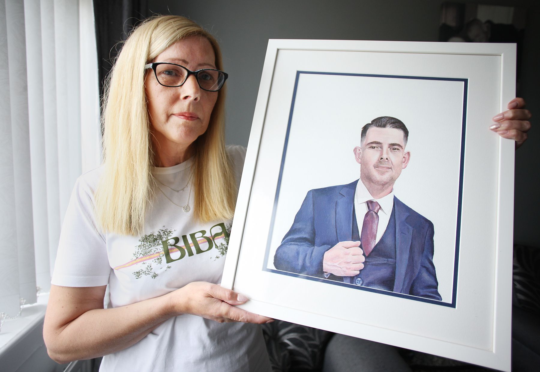 CAMPAIGN: Karen Speers\' son Alan Jones was killed in a collision in December 2019