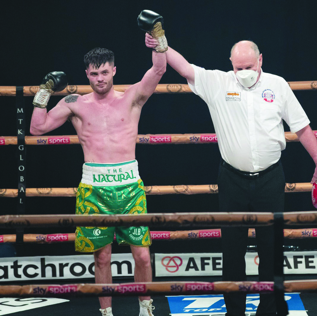 James McGivern’s opening two professional contests took place behind closed doors, so he is excited at the prospect of boxing in front of fans on Friday