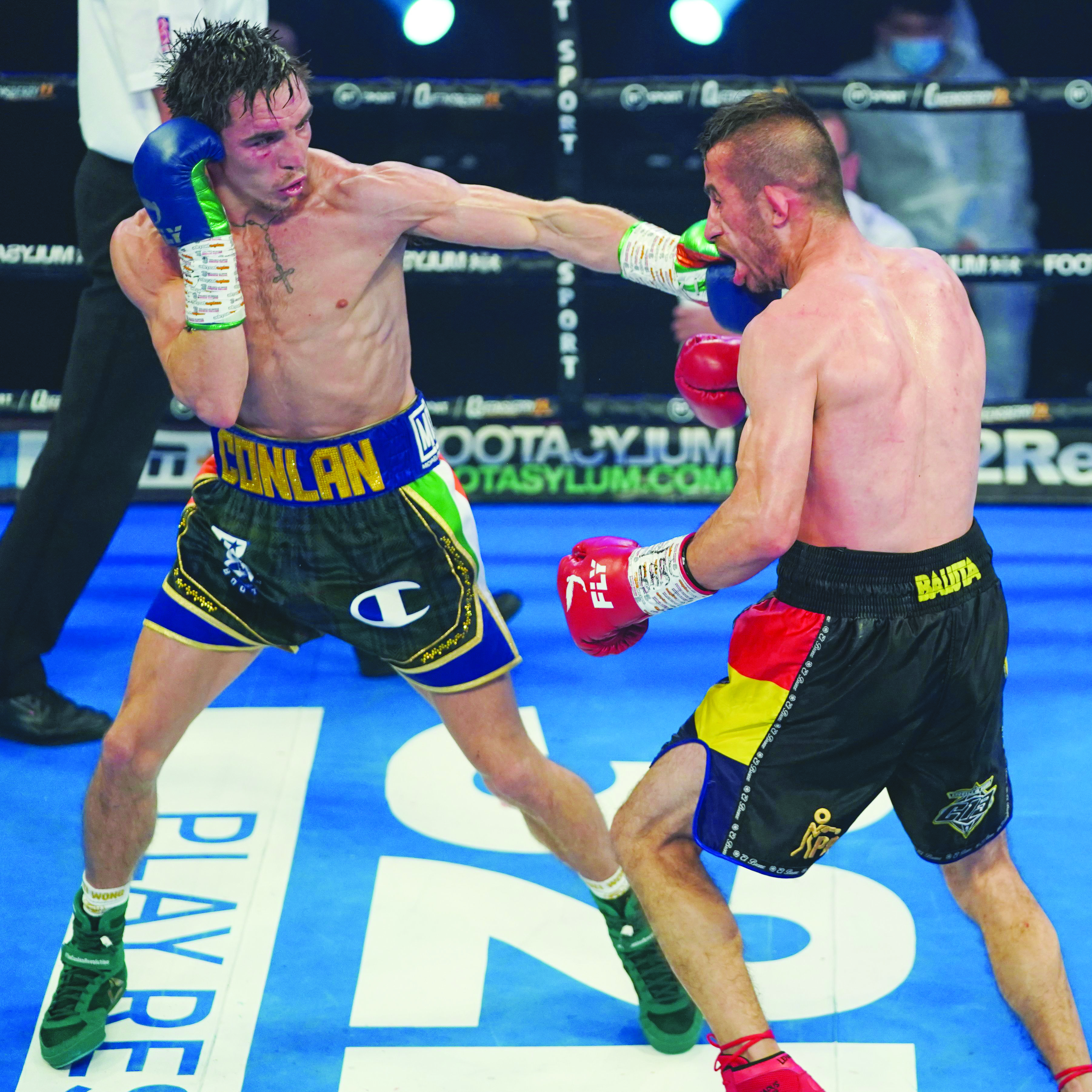 Michael Conlan was given a tough examination against Ionut Baluta last time out with the Romanian having scored a previous victory over Friday’s opponent, TJ Doheny, last year