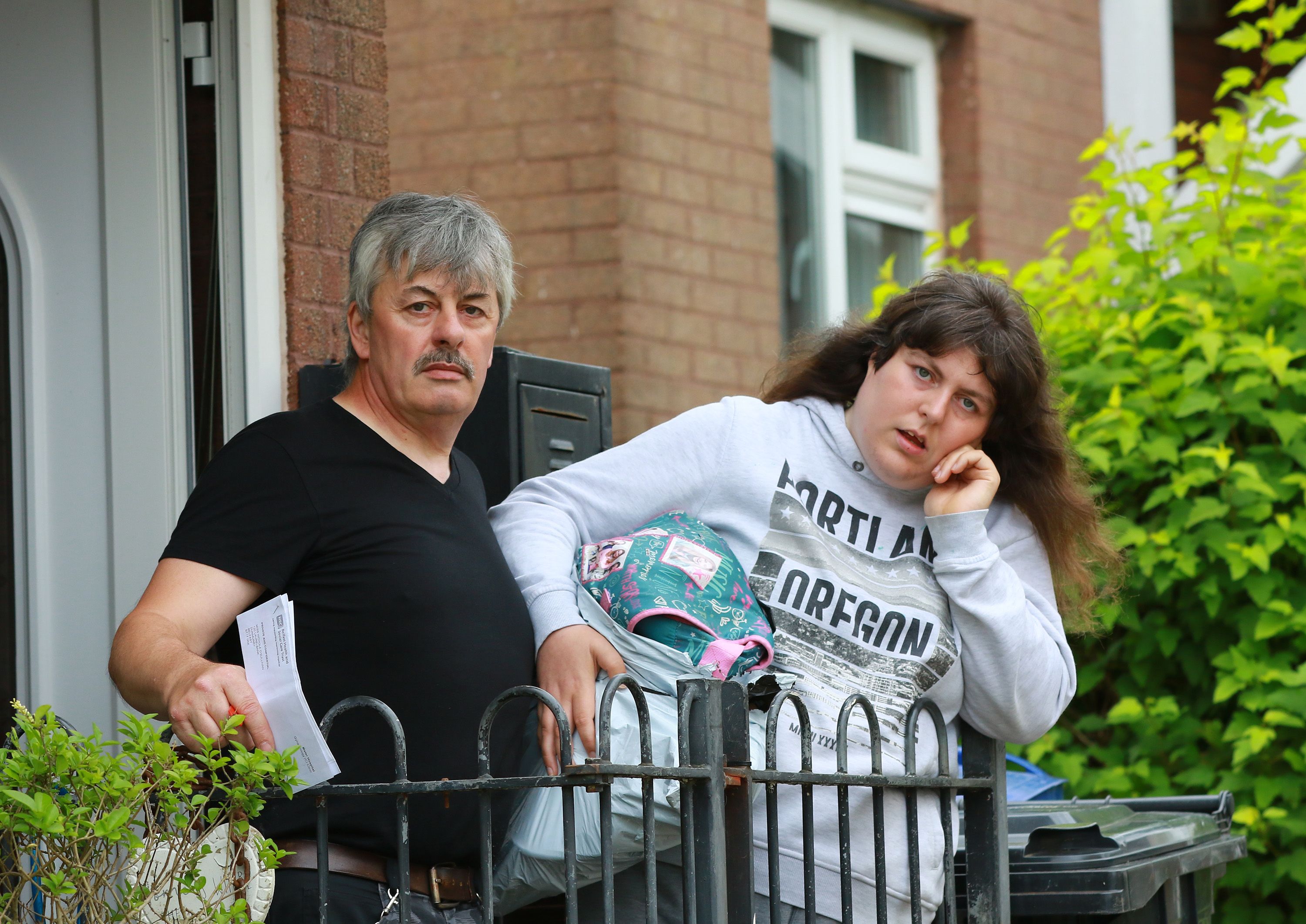 LEFT BEHIND: Michael O\'Sullivan says that his daughter Nicola has nothing to do with her life anymore as her day centre remains shut
