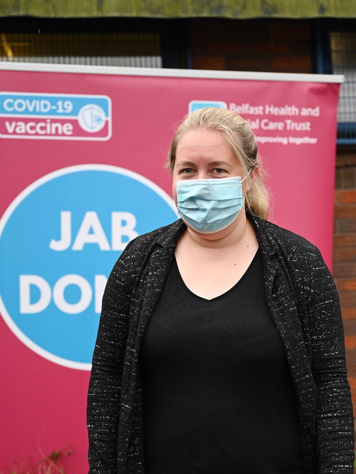 HOMECOMING: Chloe Jones got the vaccine at first opportunity after returning from Down Under