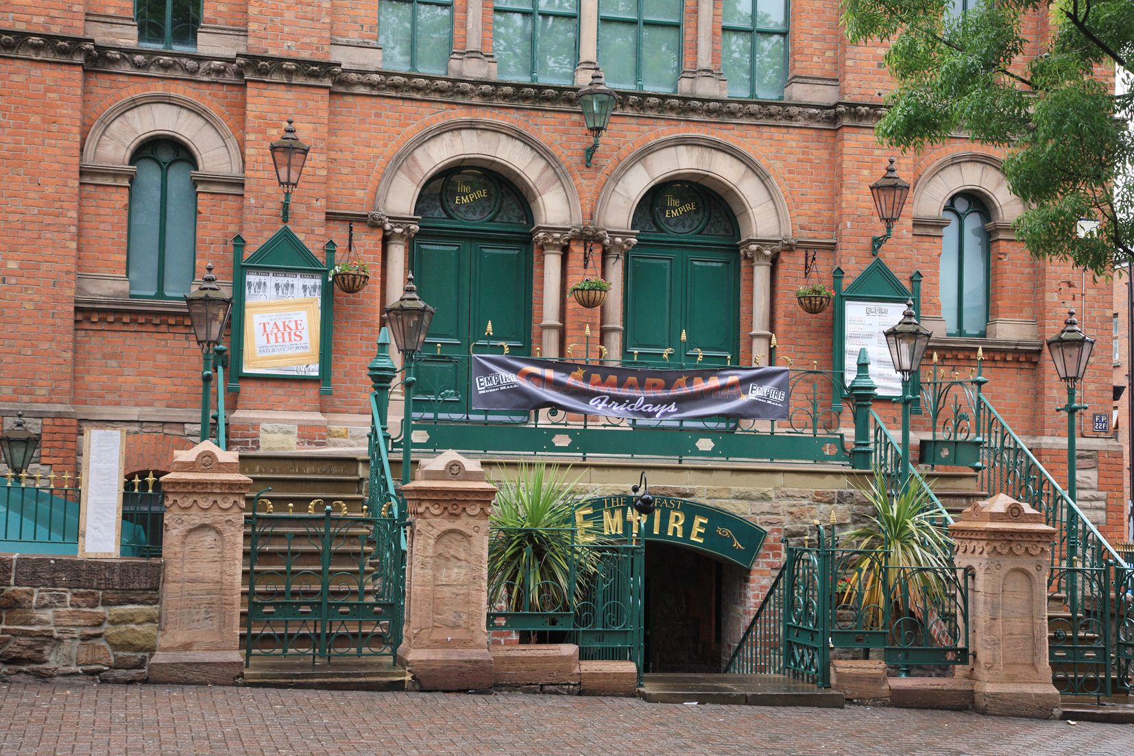 YE SHALL BE BORN AGAIN: The Empire Music Hall operates in a former Presbyterian church