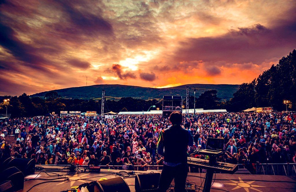 SUCCESS: Féile concerts in the Falls Park sold-out during the festival 