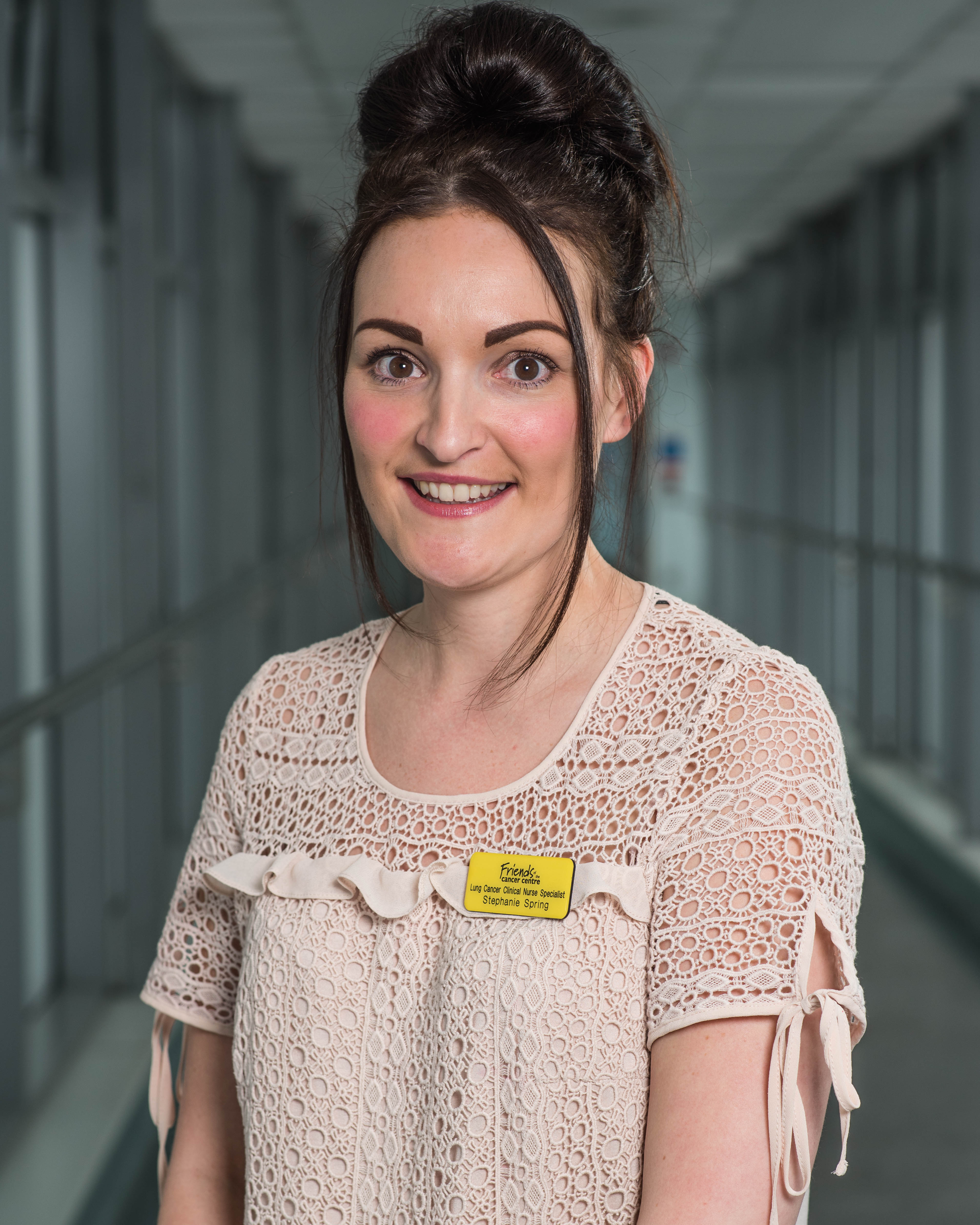 HERO: Friends of the Cancer Centre’s Lung Cancer Clinical Nurse Specialist, Stephanie Todd, who has not only provided vital support for her patients but has also helped support COVID-19 care over the past year.