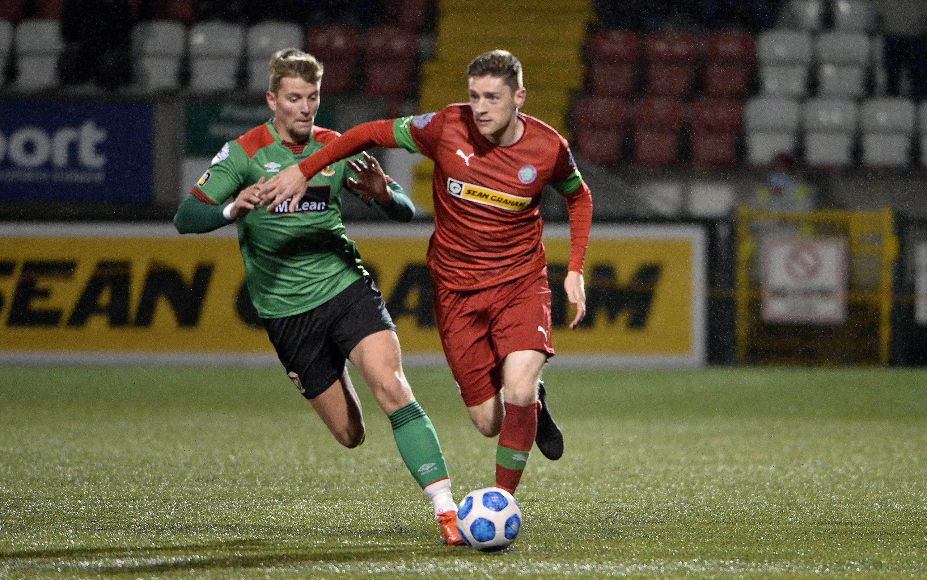 Ronan Doherty scored the only goal of the game