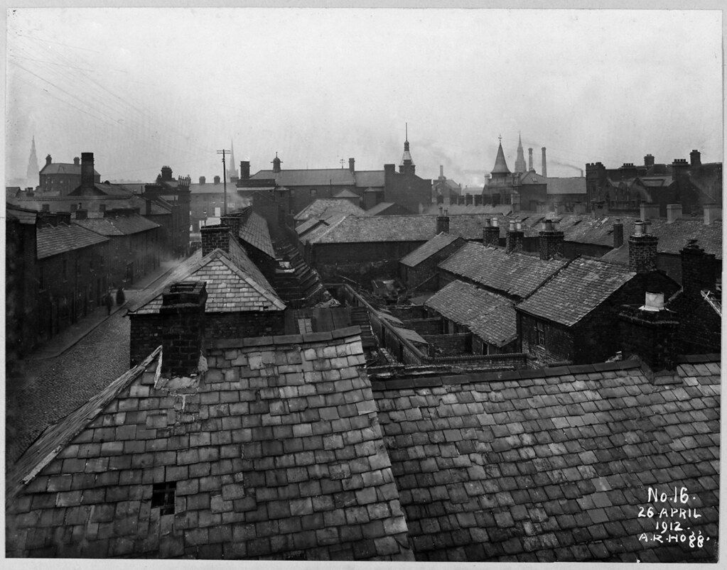 Gardiner Street and General View of Millfield Area, 1912
