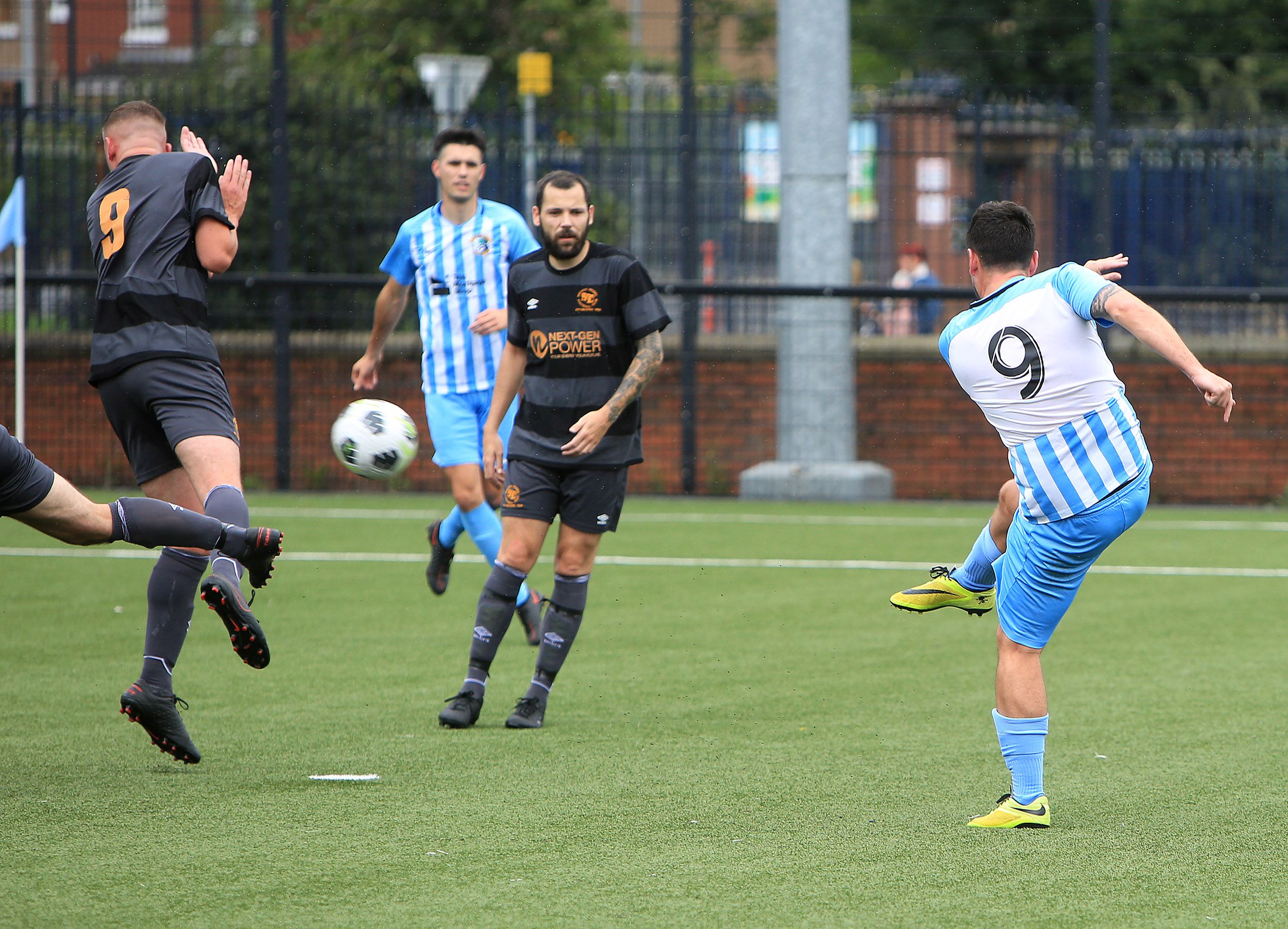 Brian McCaul mores home to make it 2-0 on Saturday 