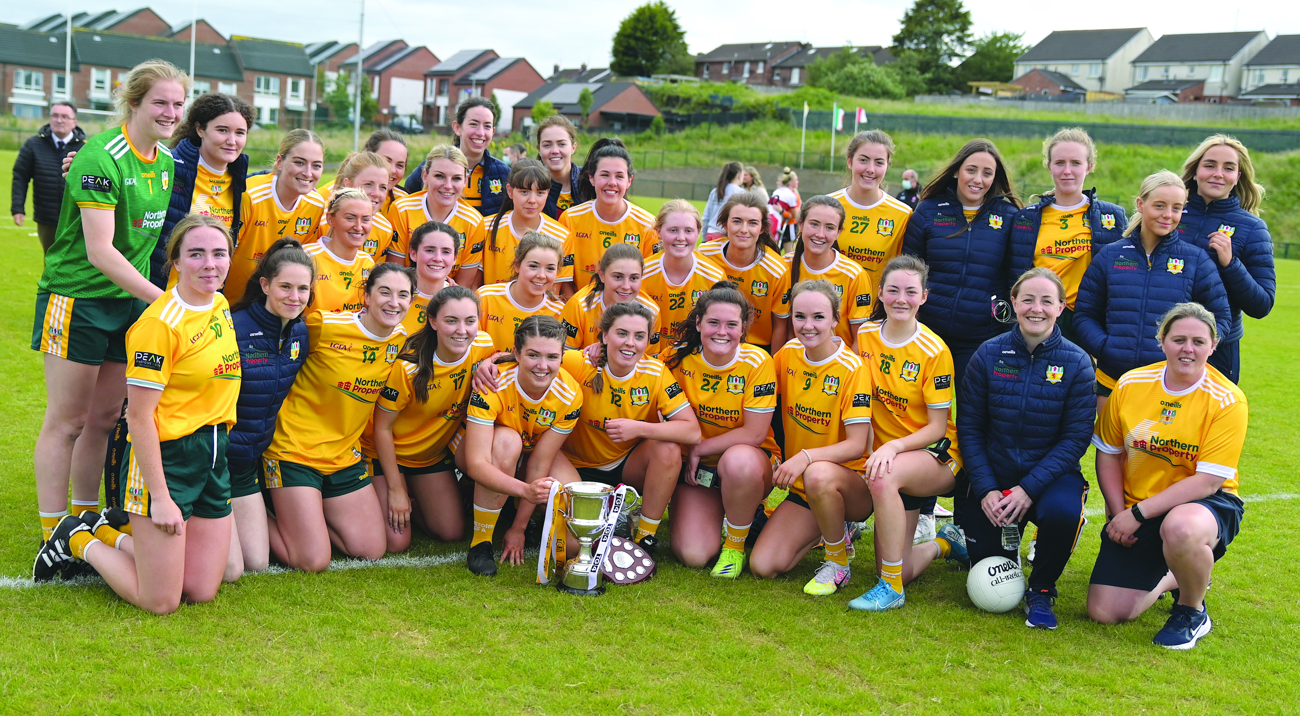 Antrim’s ladies will be hoping to add the All-Ireland Junor title to the Ulster crown they won earlier this year