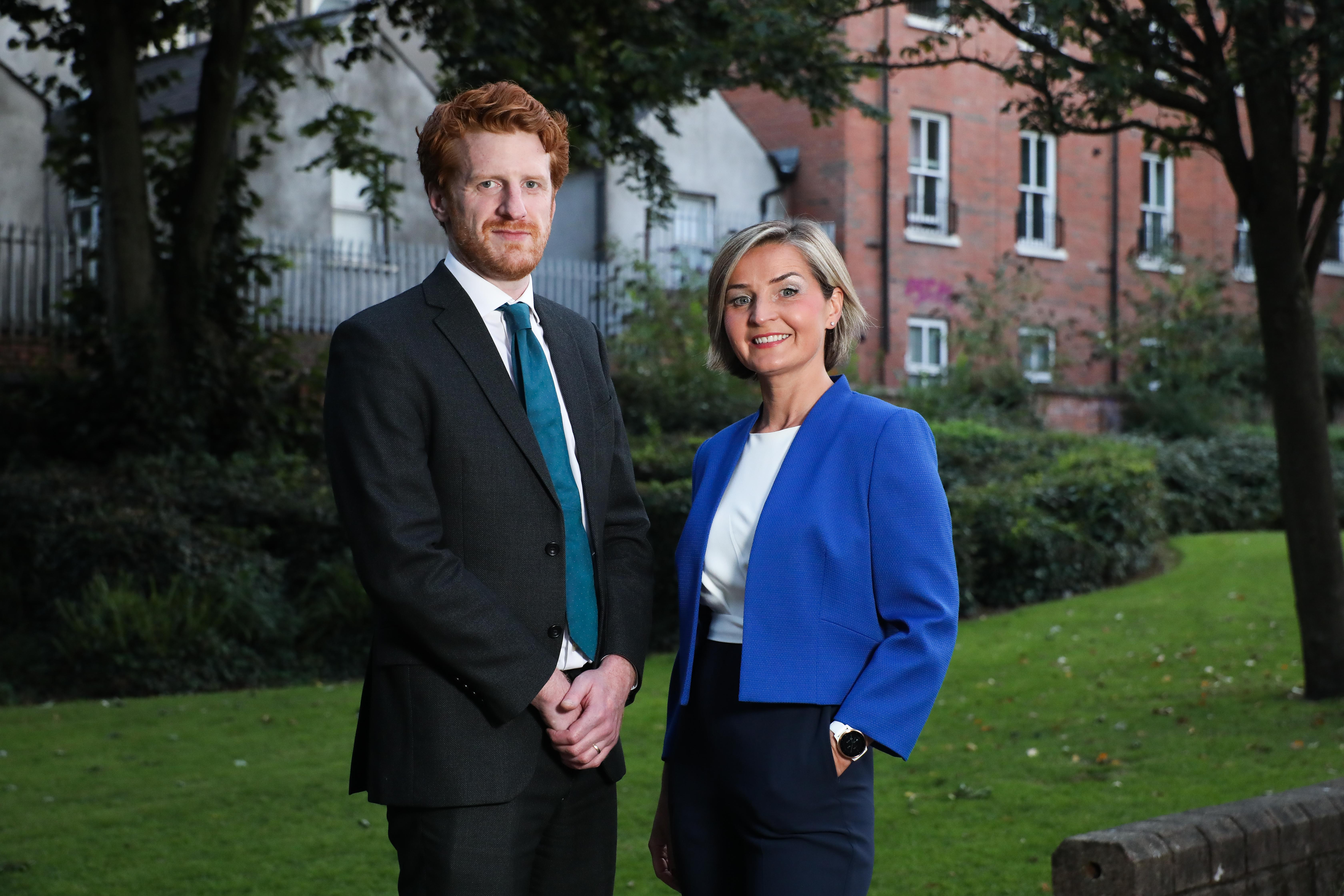 ON THE LIST: Matthew O\'Toole MLA and Elsie Trainer who will be standing for the SDLP in South Belfast