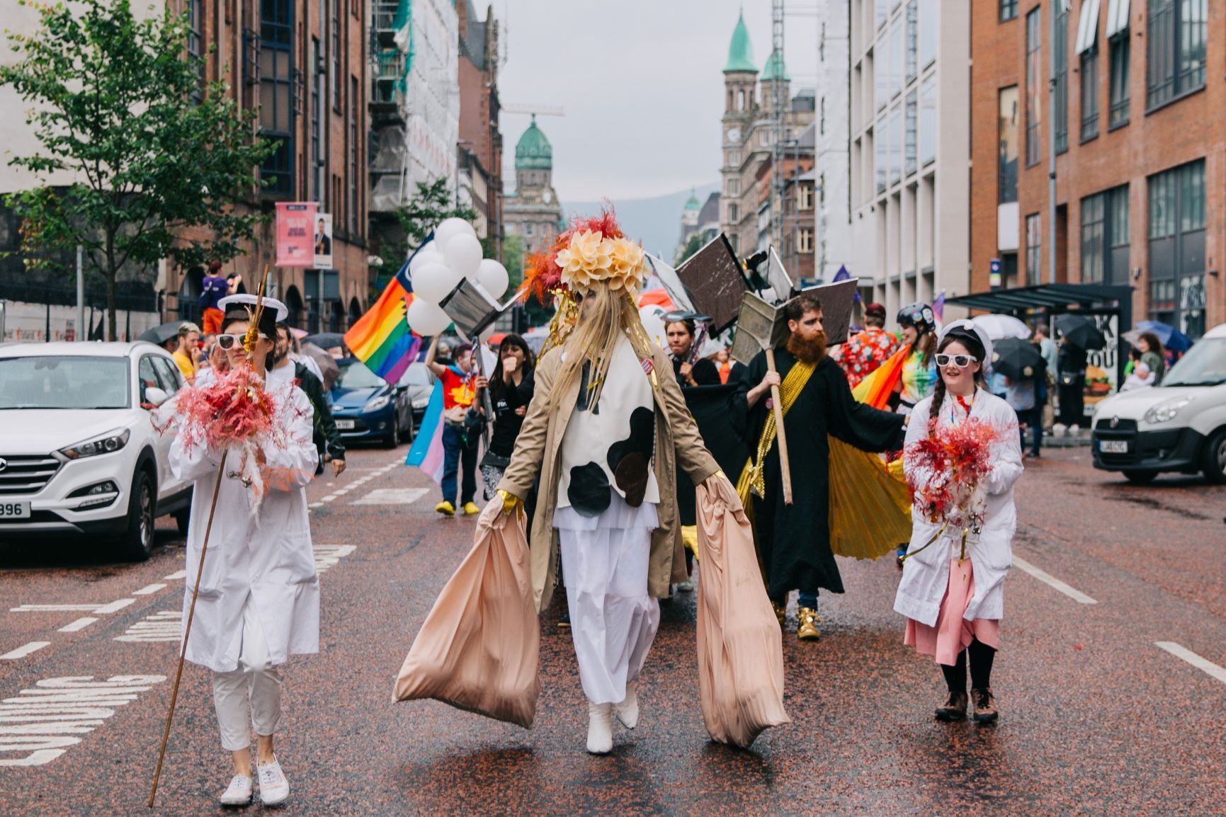 TAKING IT TO THE STREETS: The Array Collective at Pride 2019. 