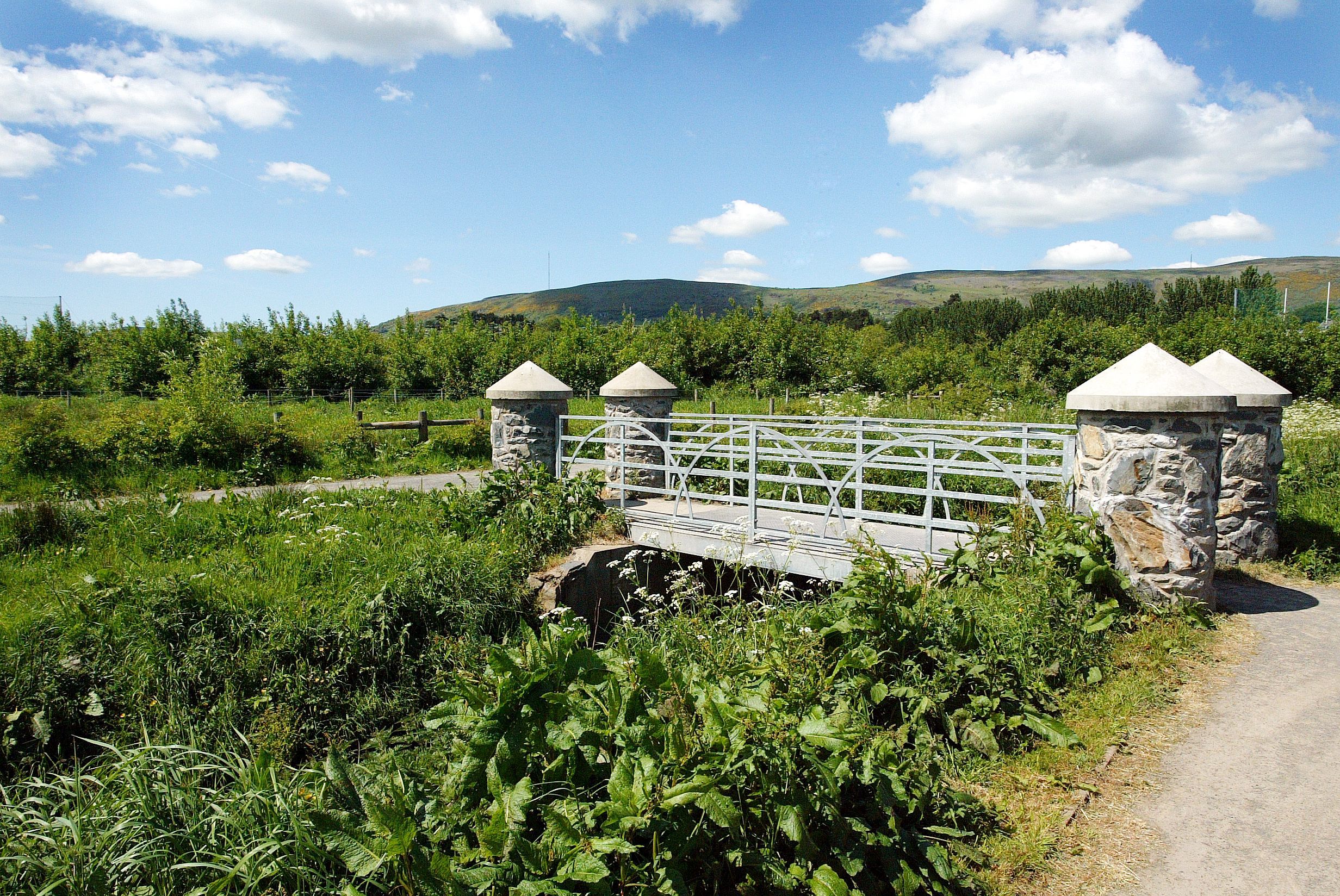 The approved proposals will see cycle and foot paths within the nature reserve upgraded along with new lighting and street furniture