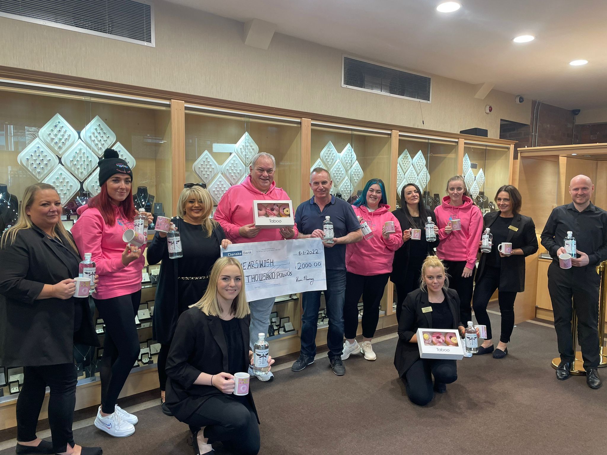 TOGETHER: Eimear\'s Wish has launched its Donuts for Donors campaign in conjunction with Taboo Donuts and Murray & Co Jewellers